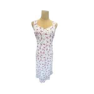"JONATHON MARTIN" Womens Sundress Midi SZ 7 Cottagecore Summer Floral Fairycore